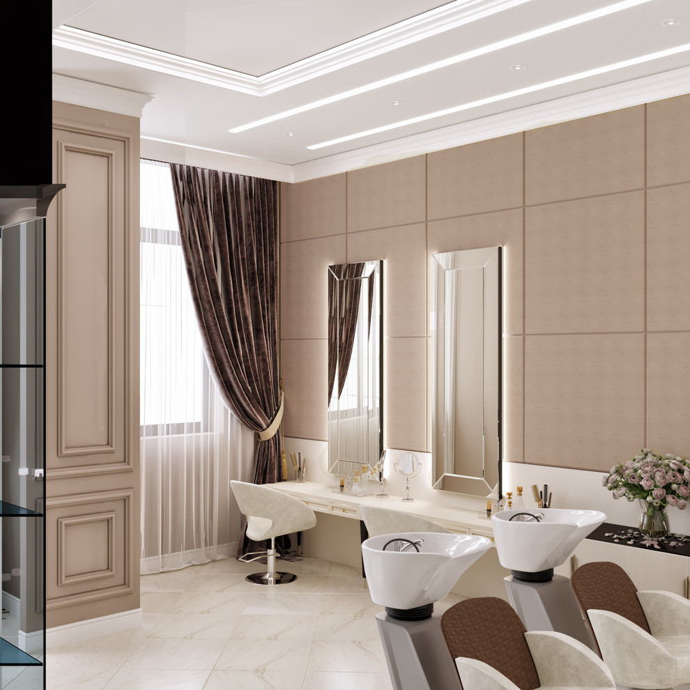 Дизайн-проект салона красоты "Карамель"