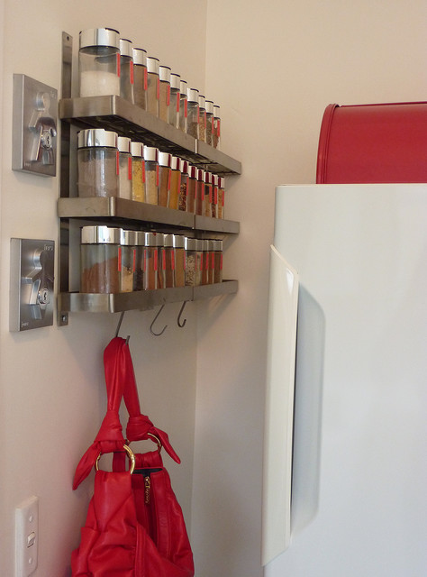 Spice rack contemporary-kitchen