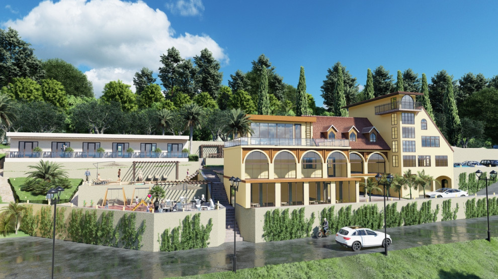 Благоустройство загородного дома (S 25 соток)