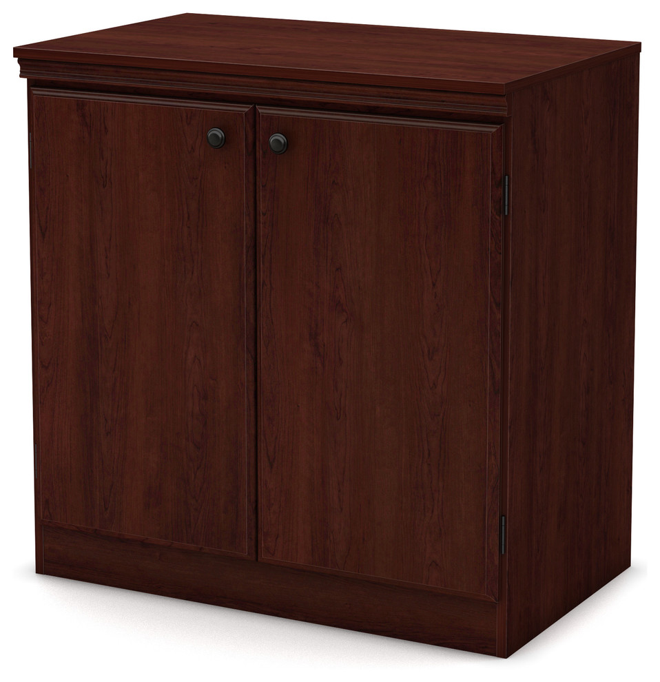 South Shore Small 2Door Storage Royal Cherry