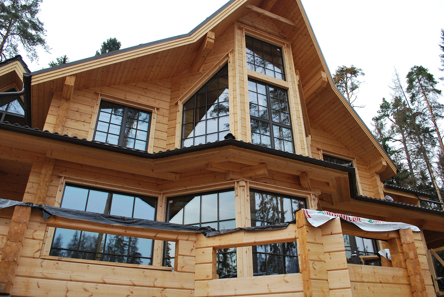 Дома из клееного бруса