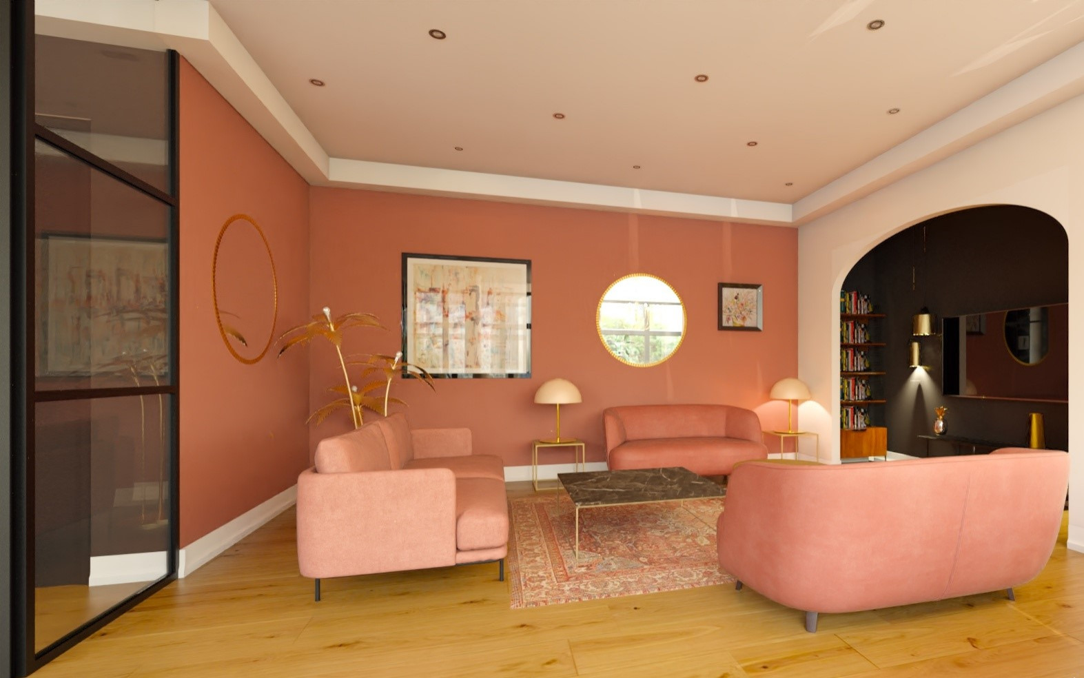 Loft 300 m² dans un immeuble d'affaires réhabilité.