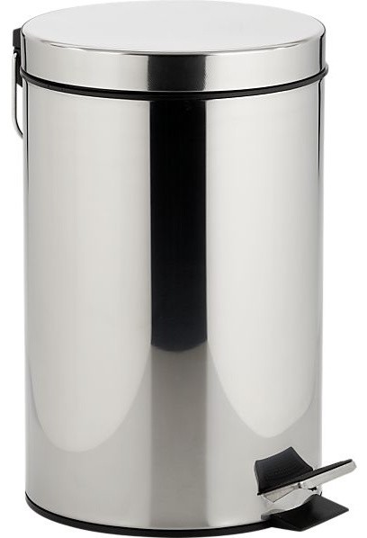 Stainless Steel 3.2-Gallon Step Can