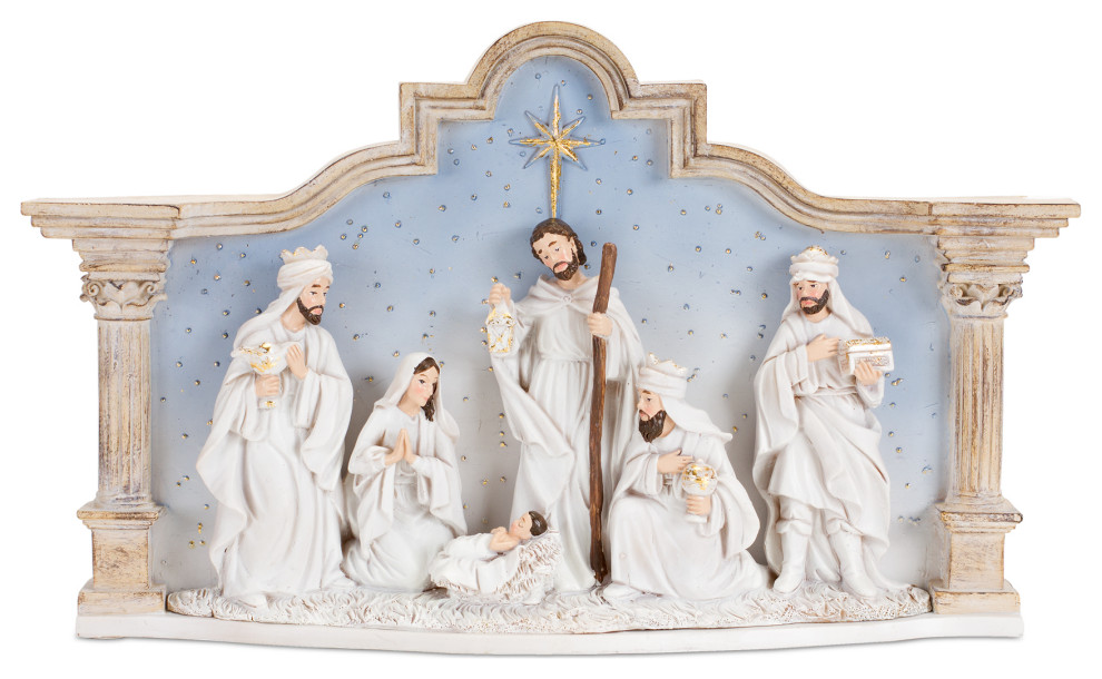 Nativity Scene Traditional Holiday Accents And Figurines by