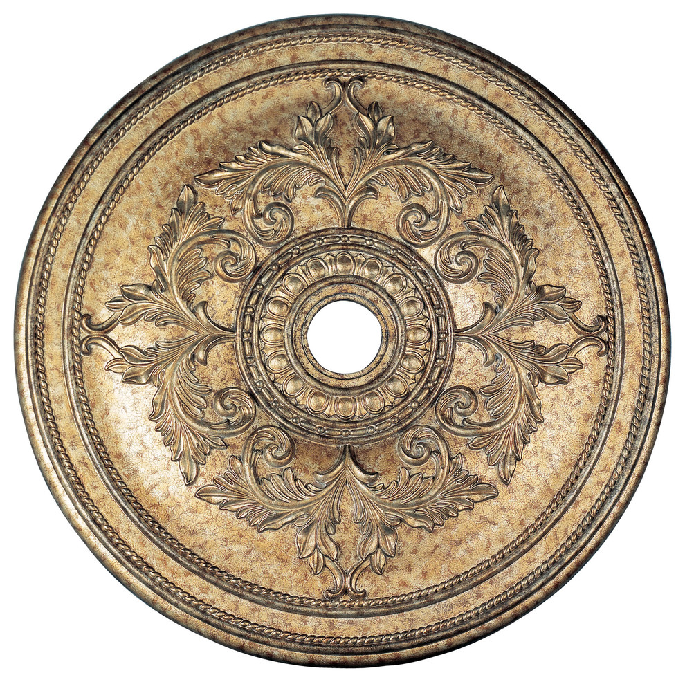 Ceiling Medallion, White Victorian Ceiling Medallions by LIGHTING