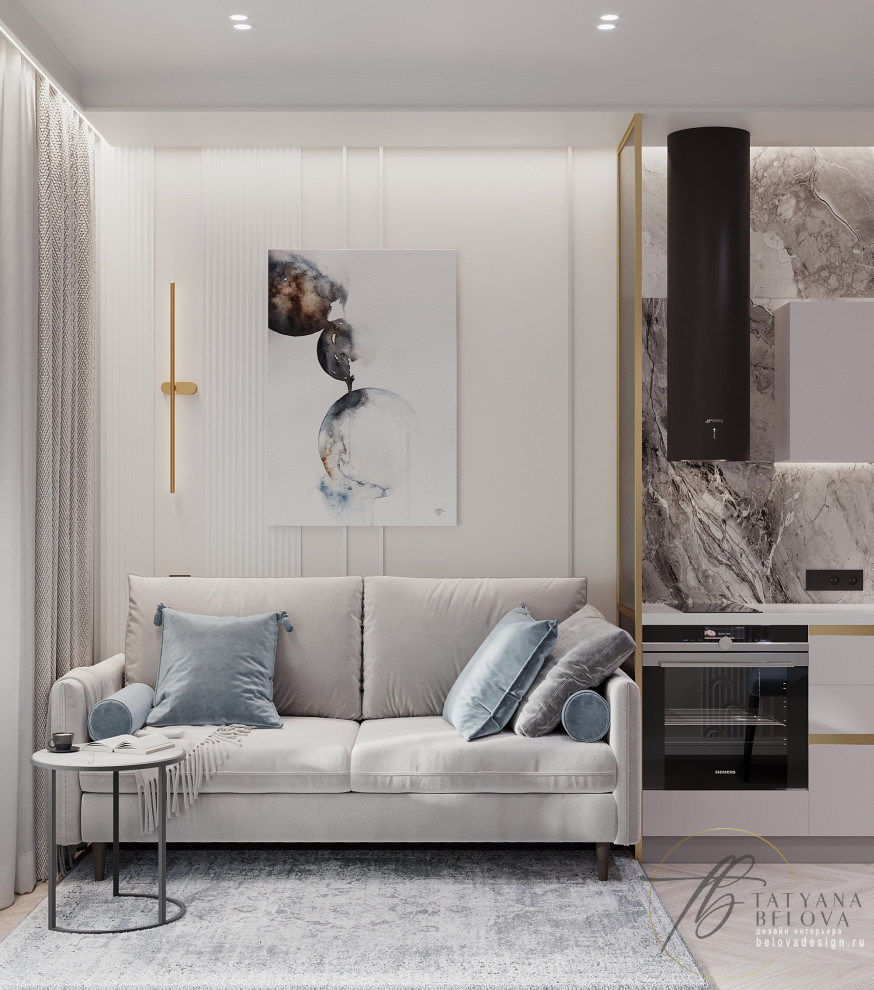 Метрополис, однокомнатная квартира 44,4 кв.м