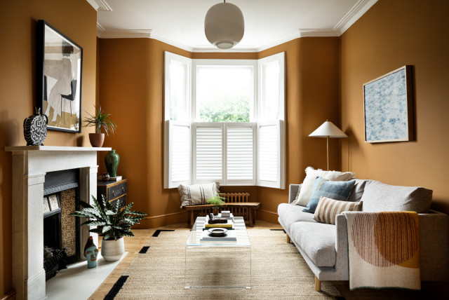 Victorian Terrace, Peckham contemporary-living-room