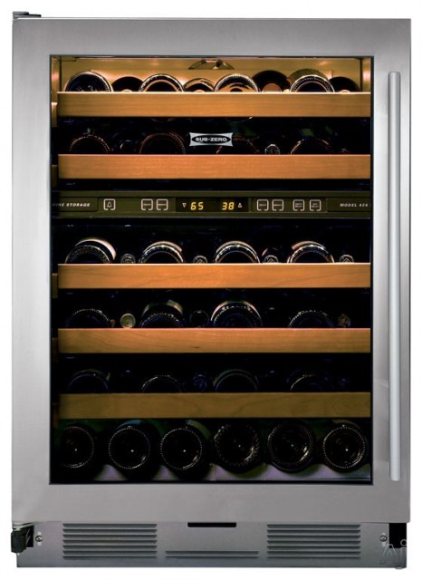 Subzero 24" Built-in Dual Zone Wine Storage