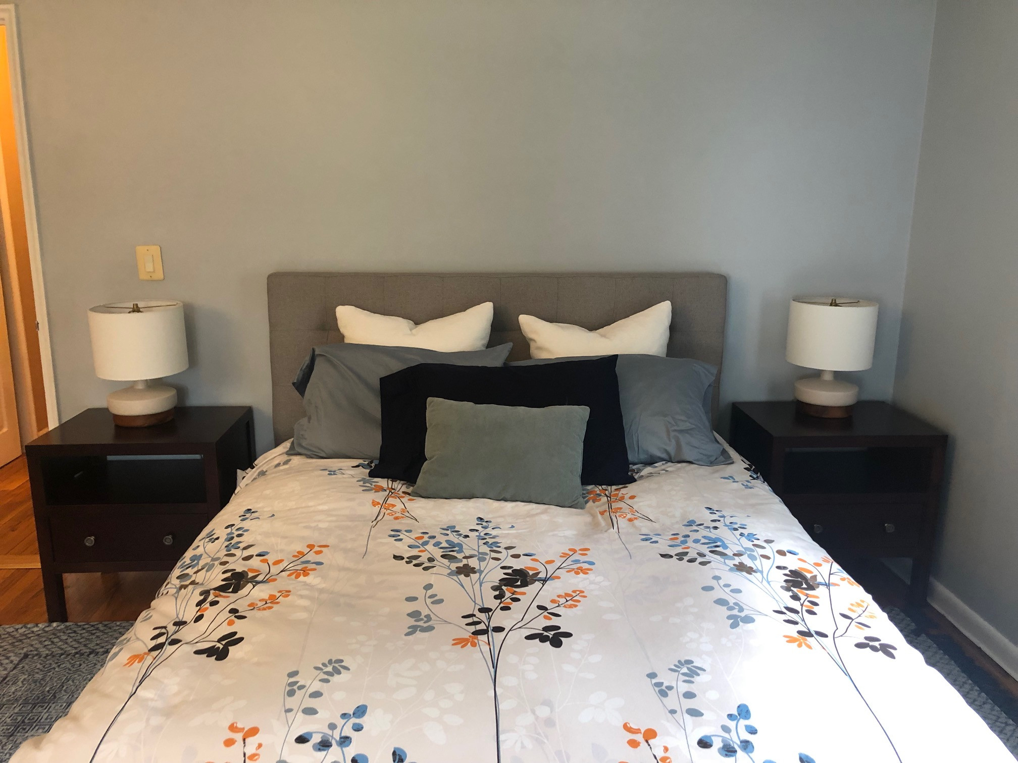 home office/primary bedroom