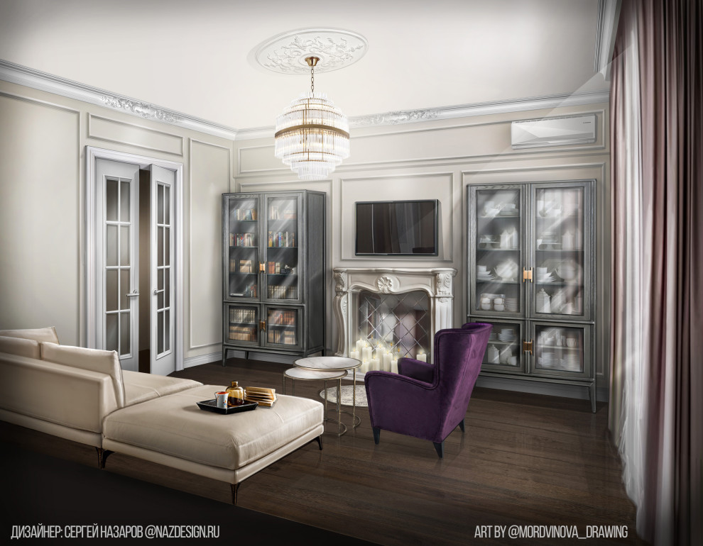 Мартовская квартира. Визуализация.