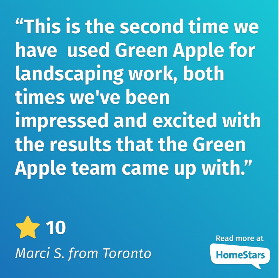 Green Apple Landscaping - Review - Homestars