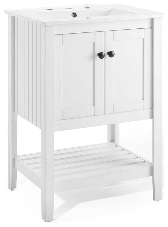 Prestige 24 Bathroom Vanity Contemporary Bathroom Vanities And Sink Consoles by