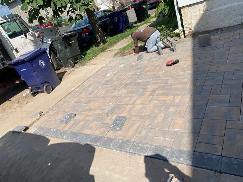 Masonry work and pavers