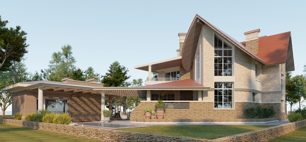 Более 600м2 для Взрослых и внуков там найдется место для всей семьи