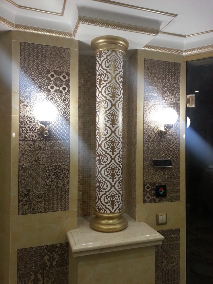 декоративная роспись хаммам в индивидуальном жилом доме