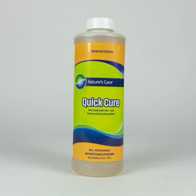 1 Qt. Nature's Care Quick Cure Clarifier Pool Chemicals And Cleaning