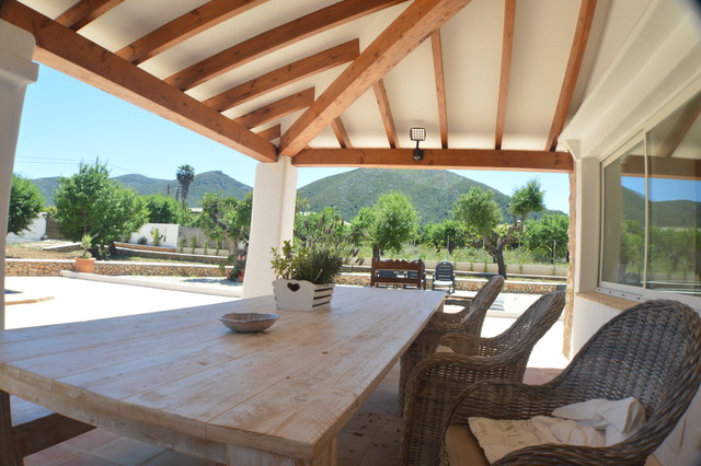 Casa de campo Jal&oacute;n rustic-deck