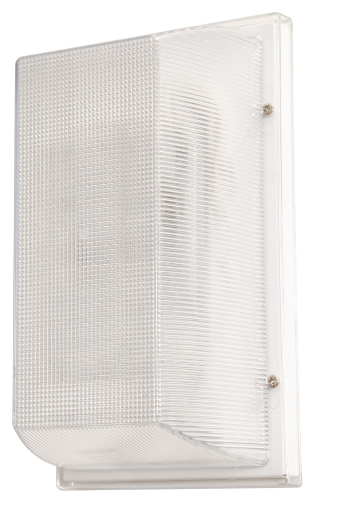 11" Outdoor LED Wall Pack, White