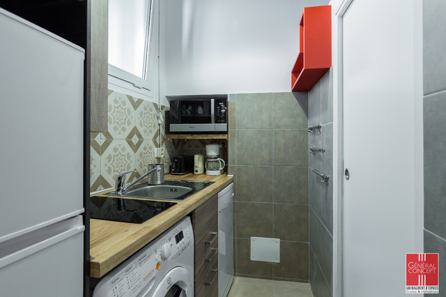 Studio Nice mediterraneo-cocina