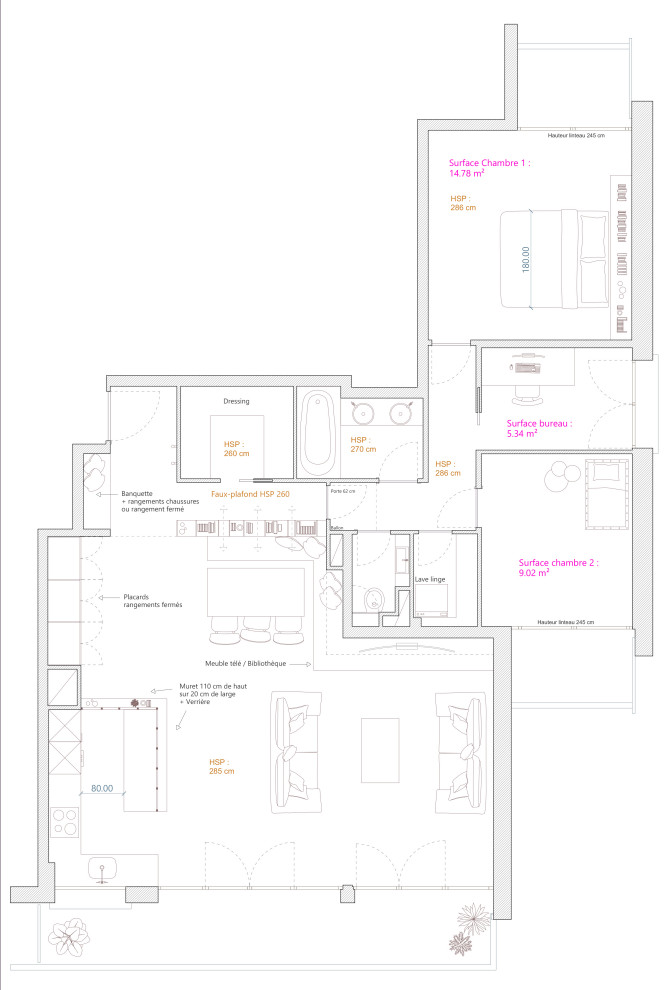 Projet - Proposition de plan - Option 4