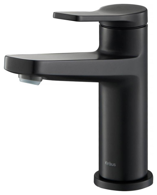 Single Lever Basin Faucet in Matte Black