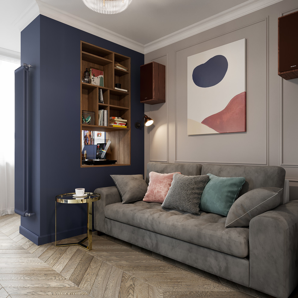 Визуализации для проекта квартиры 73кв.м ЖК Прайм Тайм, Москва