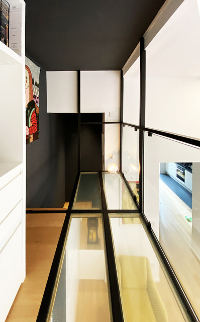 casa Pitloo contemporary-vardagsrum