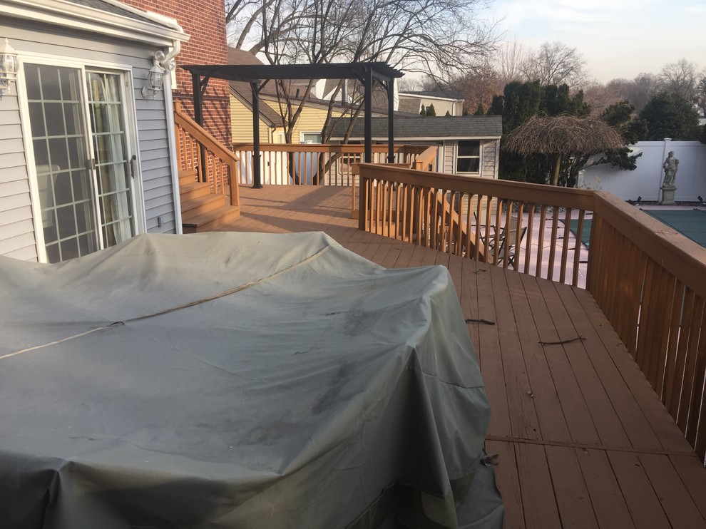 Patio deck renovation