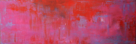 Pinkish Red Original By Sarah Gentry