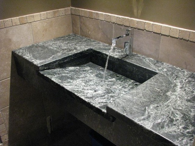 Soapstone Bathroom Sinks Contemporary Bathroom San Diego