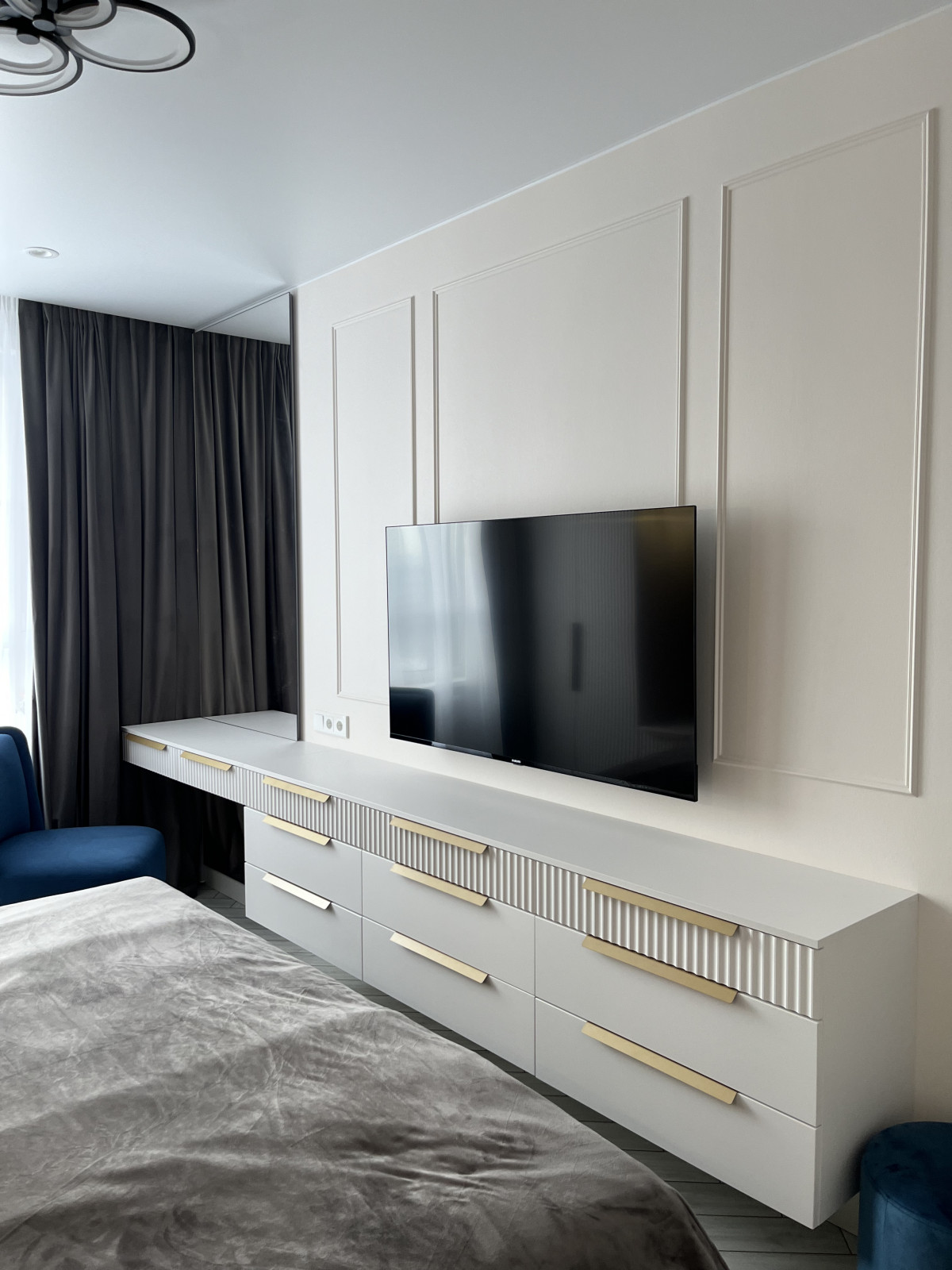 Спальня в ЖК КаширкаЛайк by KONDAKOVA.DESIGN