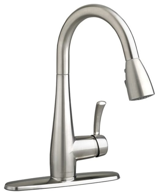 American Standard 4433 300 Quince Pullout Spray Kitchen Faucet