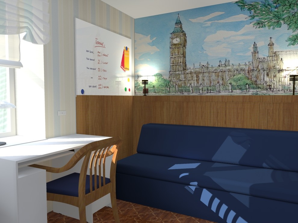 Запад и Восток. Проект квартиры. Нижегородская область.