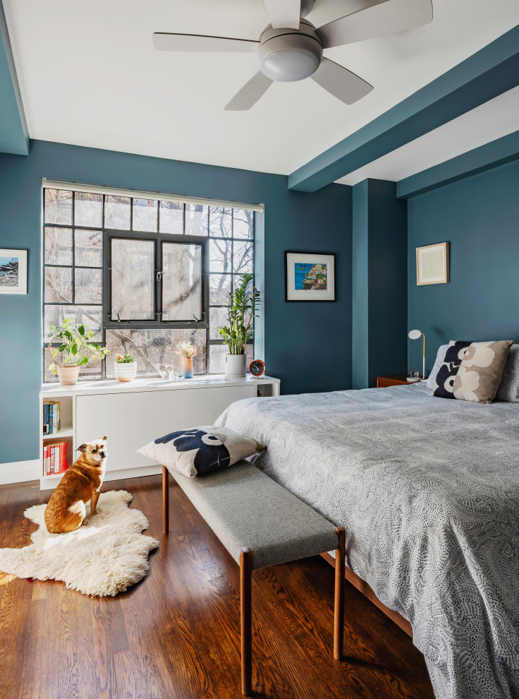 Image showcasing Art Deco apartment renovation - Contemporary - Bedroom - New York - by ...