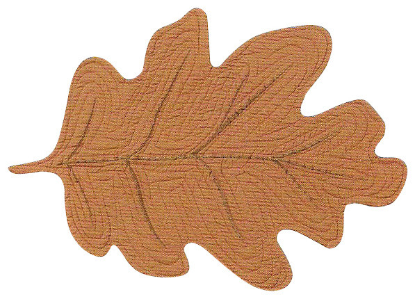 Red Oak Leaf Placemat, Terra Cotta