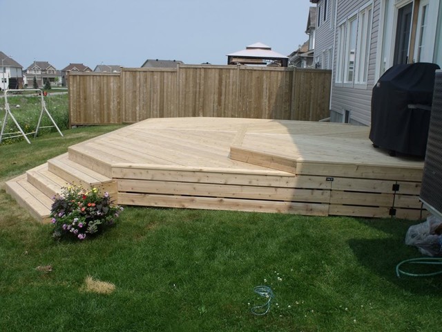 Custom Decks terrace