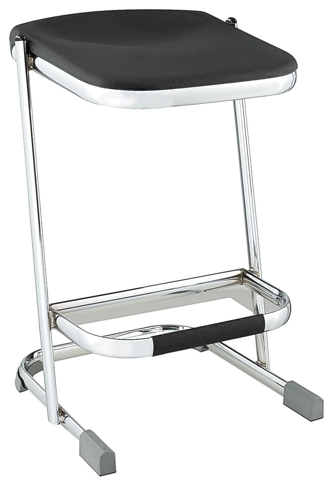 National Public Seating Elephant ZStool 24" Stool With Blow Molded