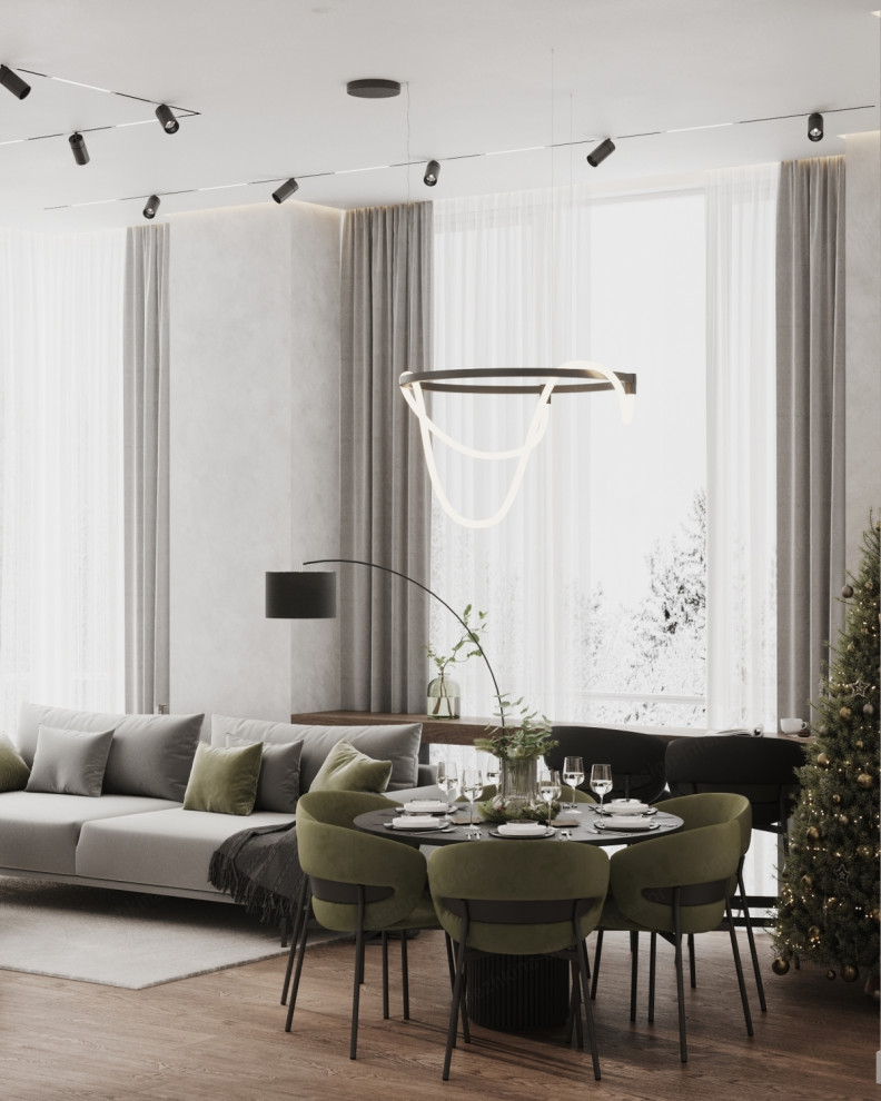 Дизайн проект 3 комнатной квартиры - ЖК ЗИЛАРТ