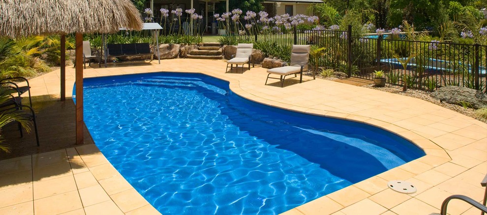 This is an example of a large world-inspired swimming pool in Adelaide.