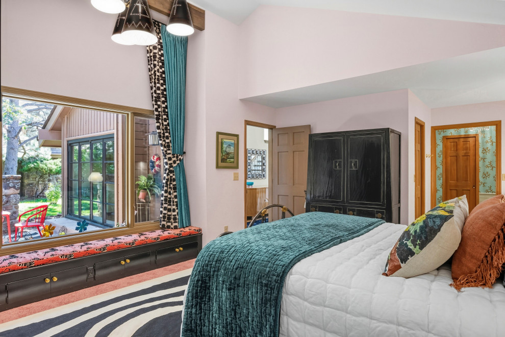 Rosy Relaxing Guest Room