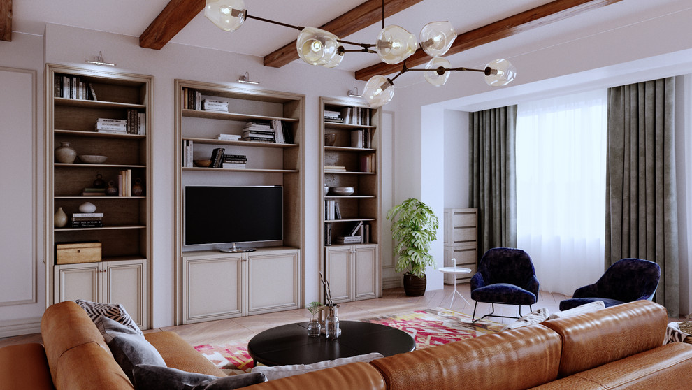 Квартира с элементами сканди стиля