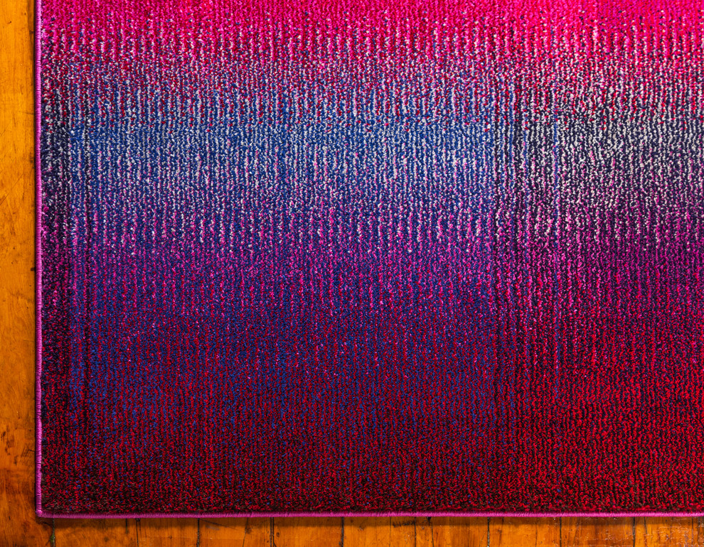 Rug Unique Loom Estrella Pink Runner 2' 7 x 10' 0