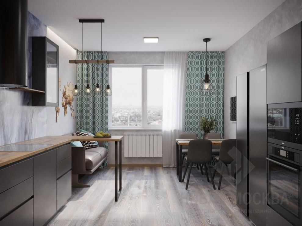 Дизайн-проект 2-комнатной квартиры 65 кв.м в ЖК «Лучи»