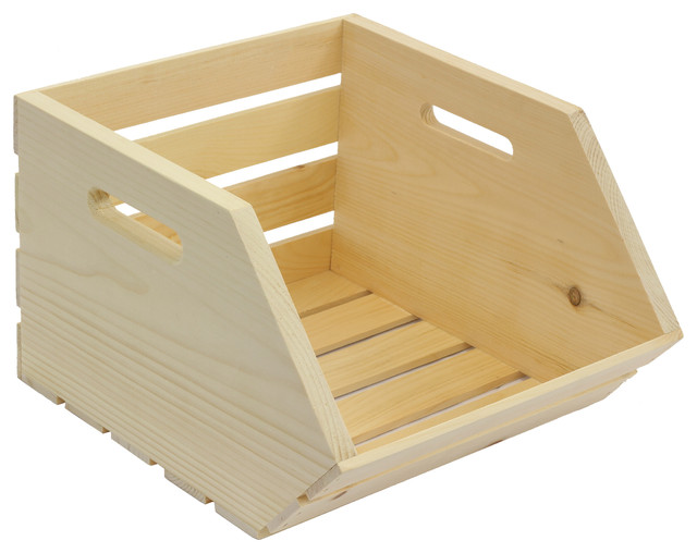 Vegetable Crate Farmhouse Storage Bins And Bo By Crates Vegetable Crate