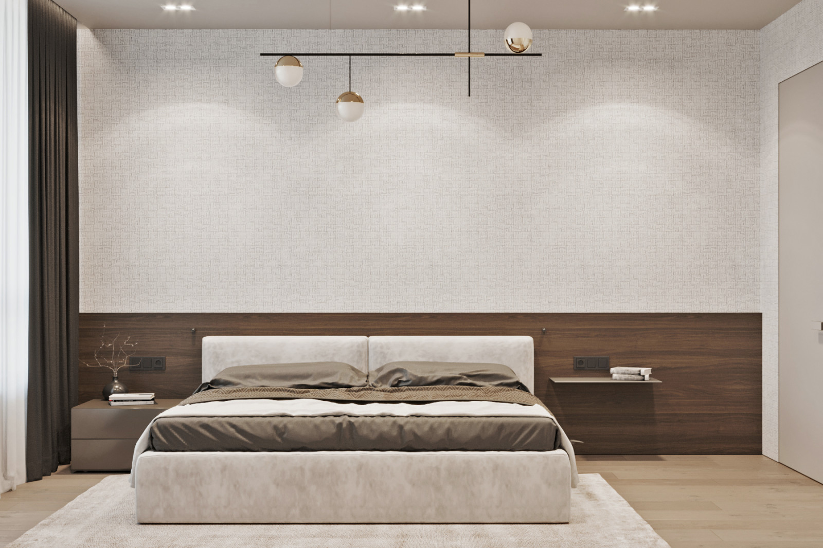 Квартира в бежевых тонах