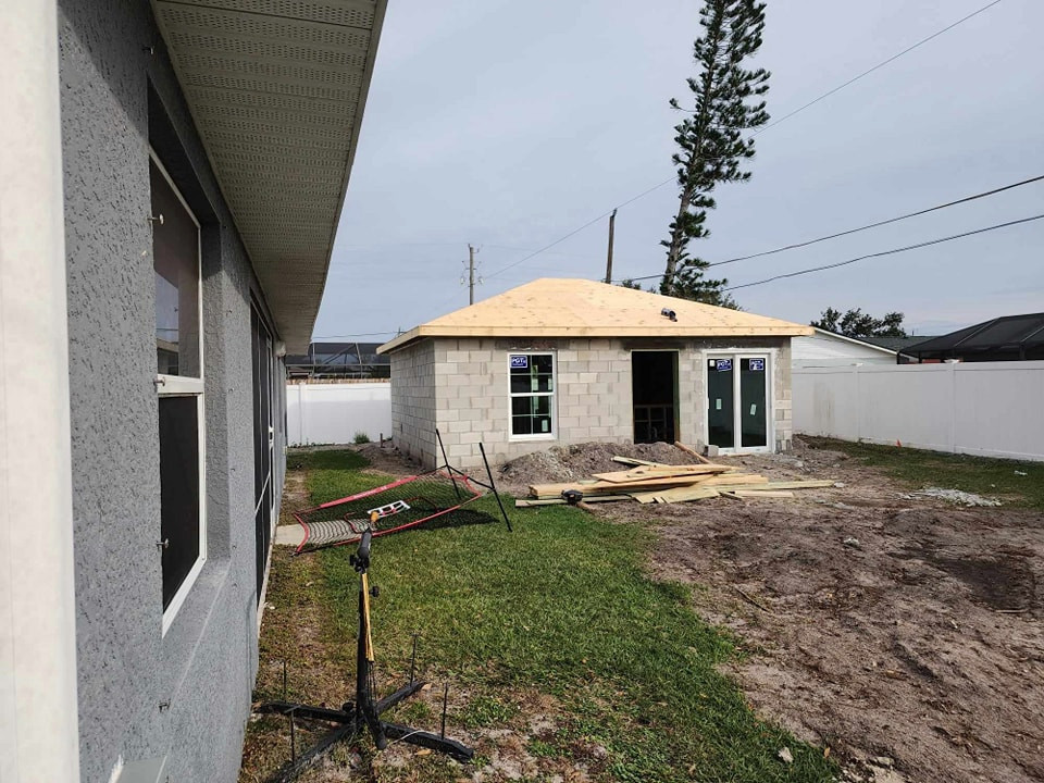 Detached Addition and New Pool
