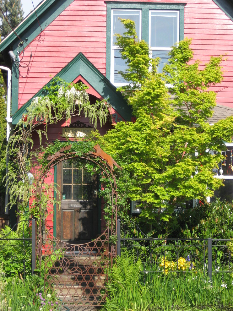 Eclectic exterior in Seattle.