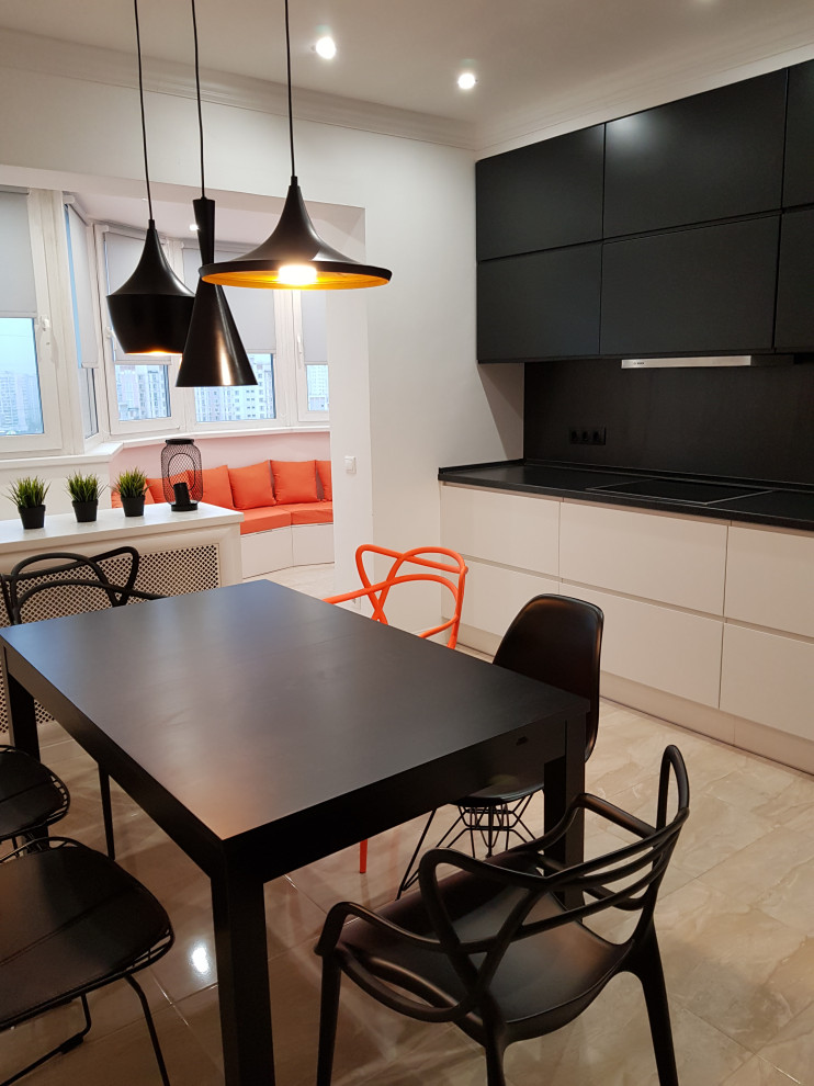 Кухня из проекта квартиры на ул. Верхние поля