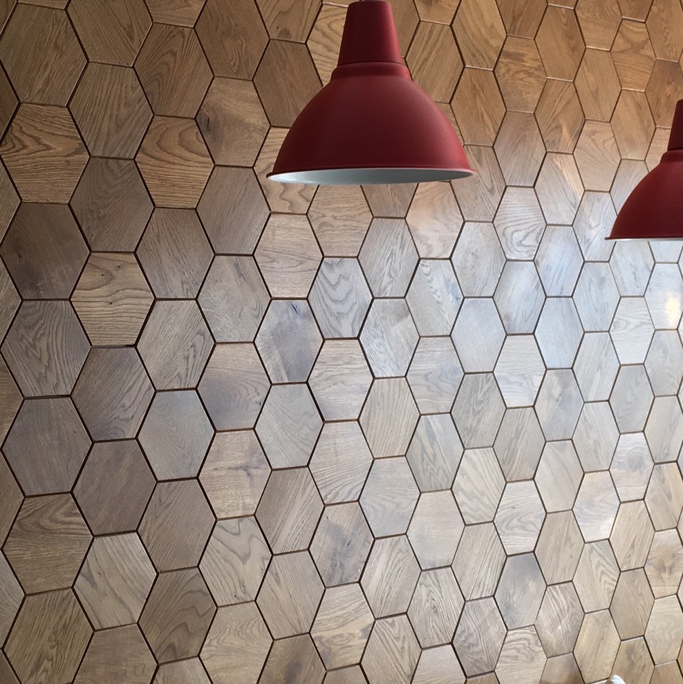 Hexagon, шестигранник, соты из массива