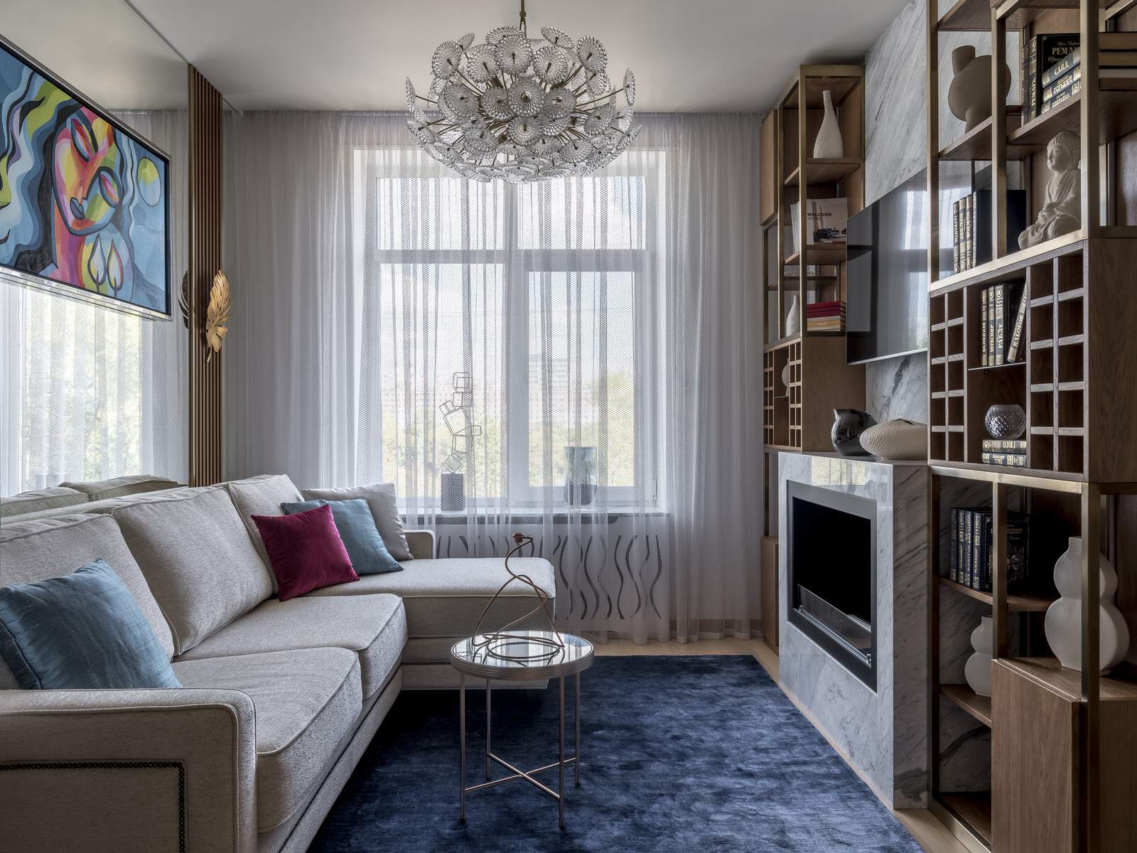 Квартира 47 м для яркой девушки